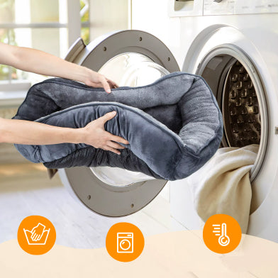 Canapé Lavable pour Chien – Couchage Moelleux, Hygiénique et Confortable
