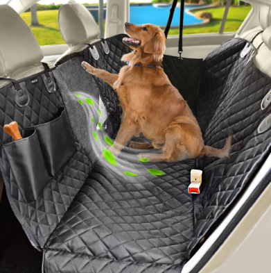 Housse de Siège de Voiture pour Chien – Protection Imperméable contre Poils, Boue et Griffures