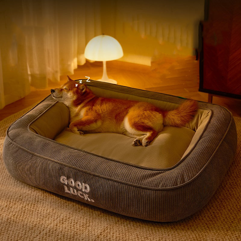 Lit Chauffant pour Chien – Couchage Douillet, Chaud et Rassurant